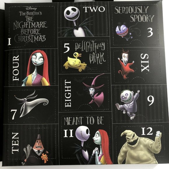 Disney Nightmare Before Christmas Advent Calendar 12 Days Of Socks Unisex NEW - Picture 6 of 8